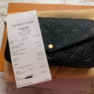 Louis Vuitton Felicie Pochette Empriente 🖤🖤🖤